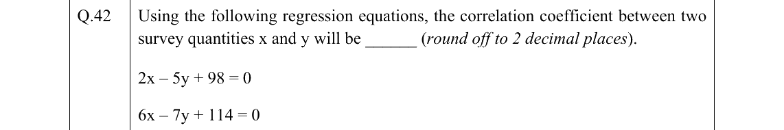 GATE 2022 GE question 42