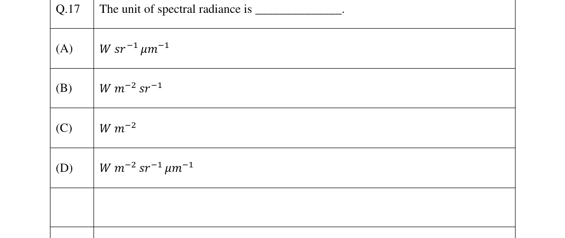 GATE 2023 GE question 17