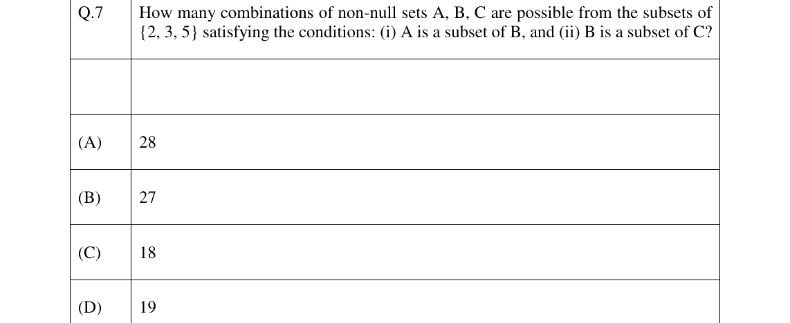 GATE 2024 GE question 7