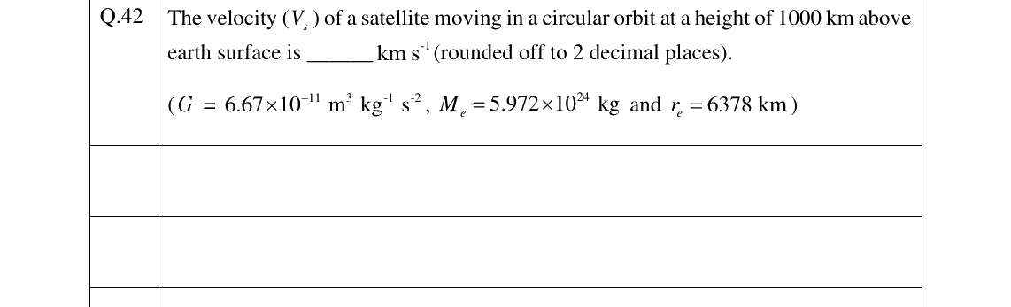 GATE 2025 GE question 42