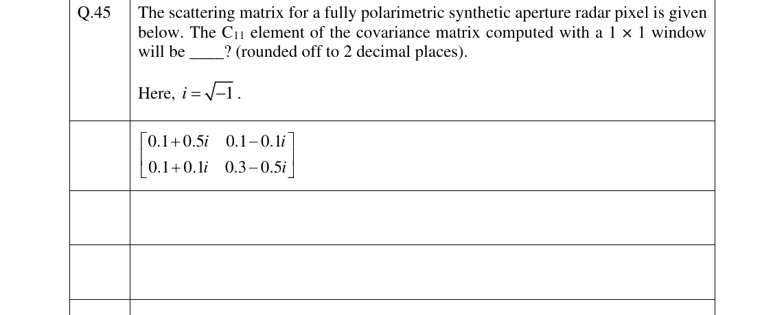 GATE 2025 GE question 45
