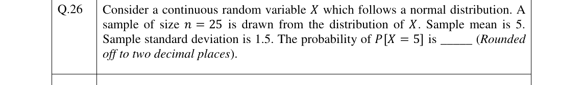 GATE 2026 GE question 26