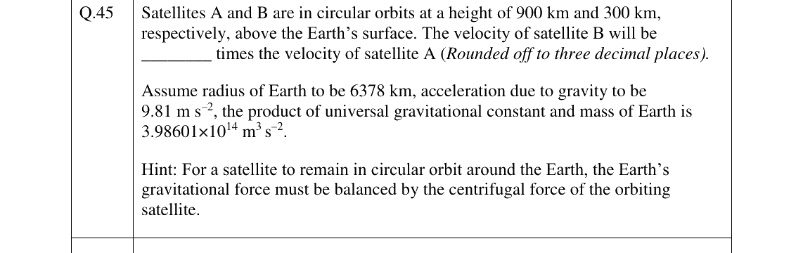 GATE 2026 GE question 45