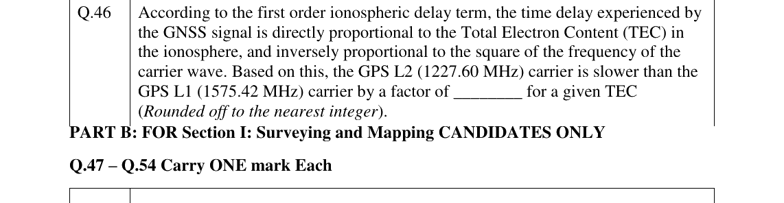 GATE 2026 GE question 46
