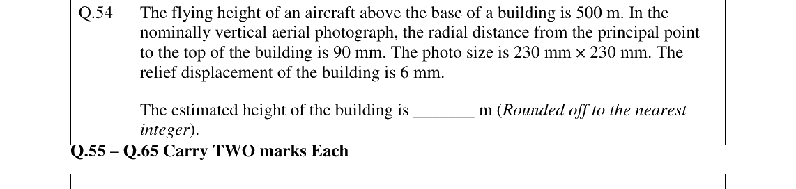 GATE 2026 GE question 54