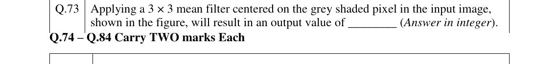 GATE 2026 GE question 73