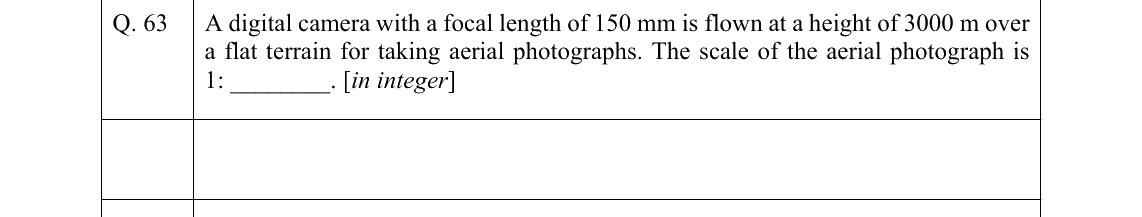 GATE 2022 GG question 63