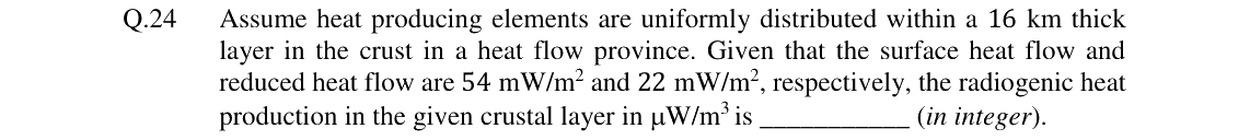 GATE 2024 GG question 24