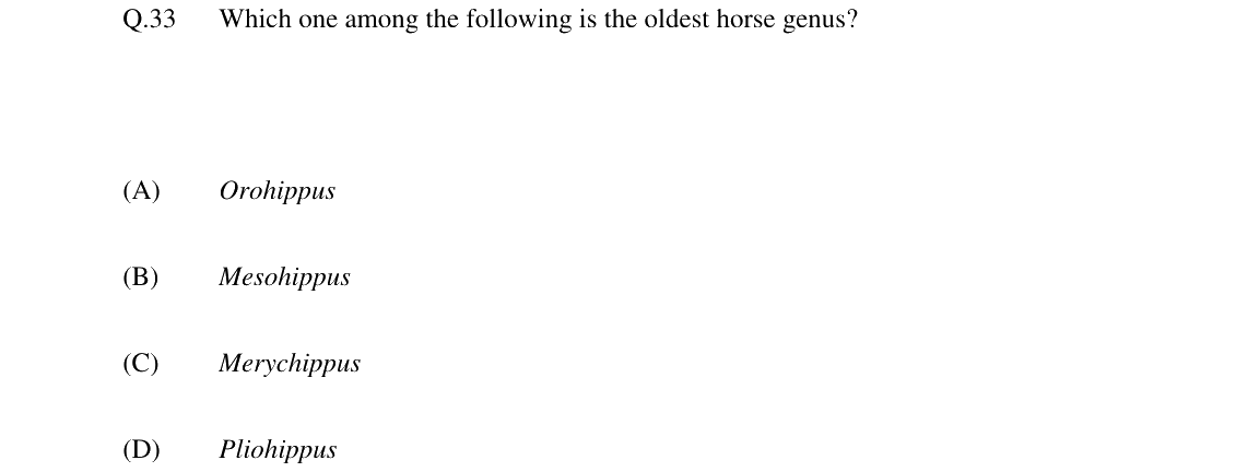 GATE 2024 GG question 33