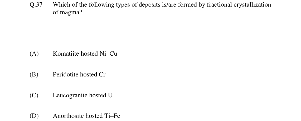 GATE 2024 GG question 37