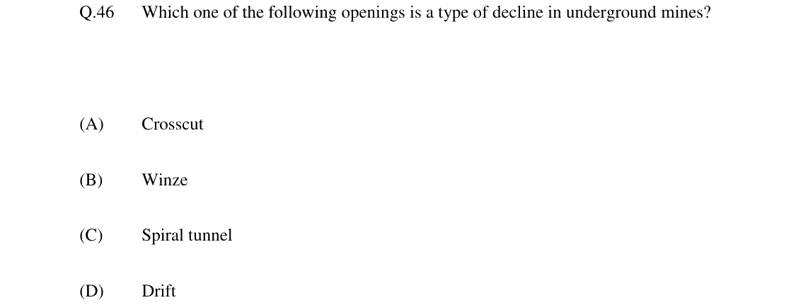 GATE 2024 GG question 46