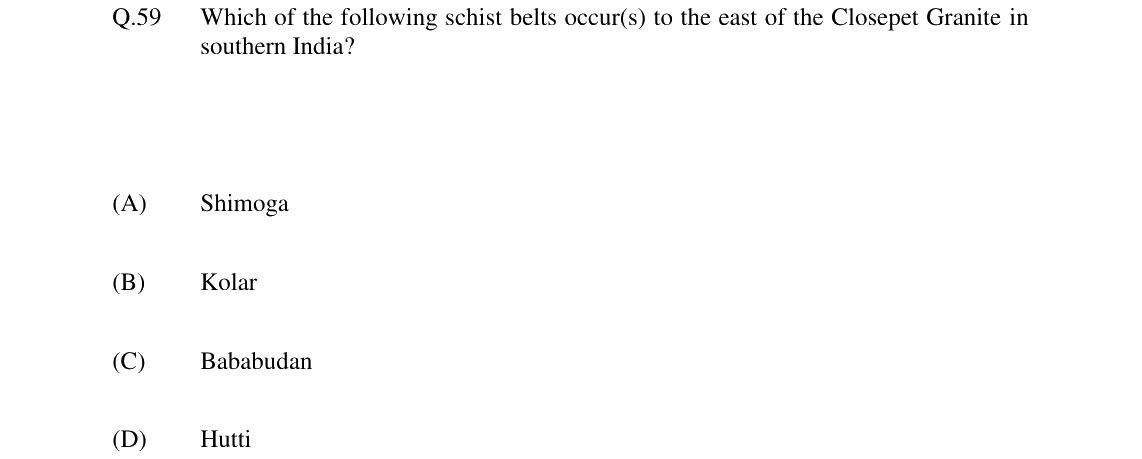 GATE 2024 GG question 59