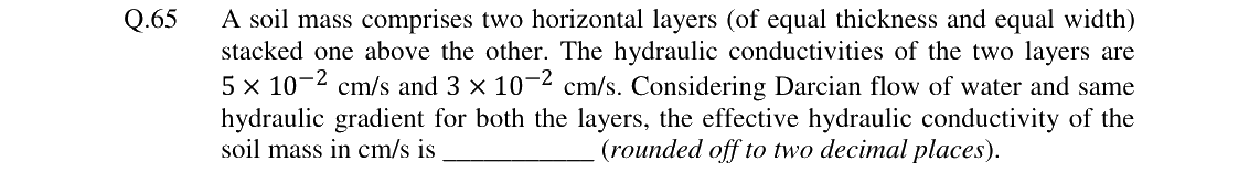 GATE 2024 GG question 65
