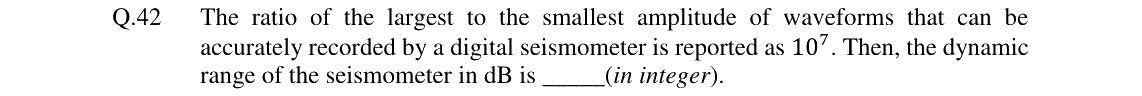 GATE 2024 GG question 42