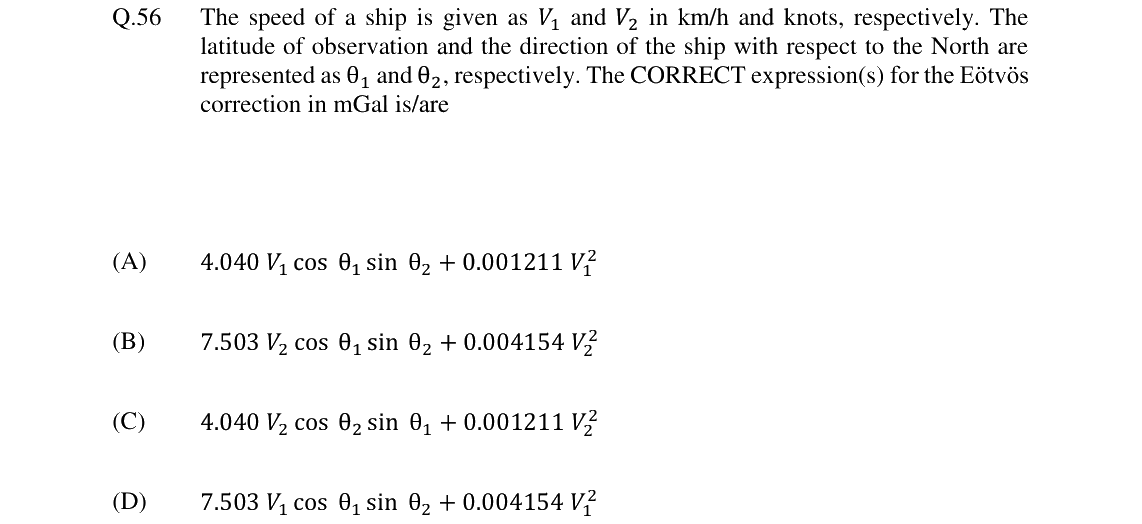 GATE 2024 GG question 56