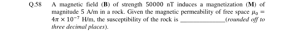 GATE 2024 GG question 58