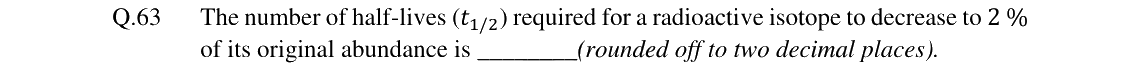 GATE 2024 GG question 63