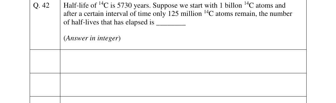 GATE 2025 GG question 42