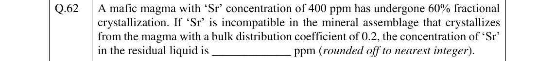 GATE 2026 GG question 62