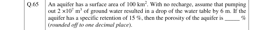 GATE 2026 GG question 65