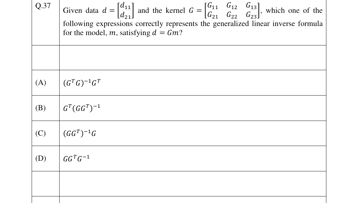 GATE 2026 GG question 37