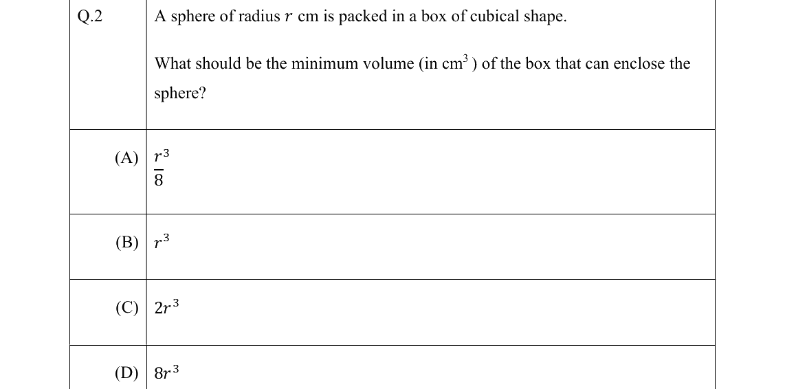 GATE 2022 IN question 2