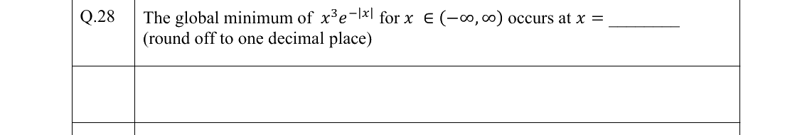 GATE 2022 IN question 28