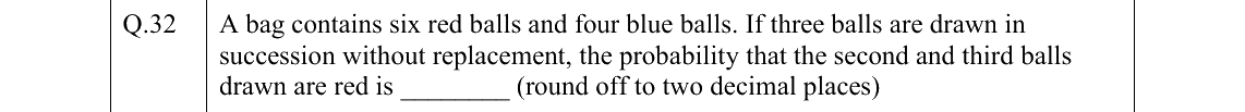 GATE 2022 IN question 32