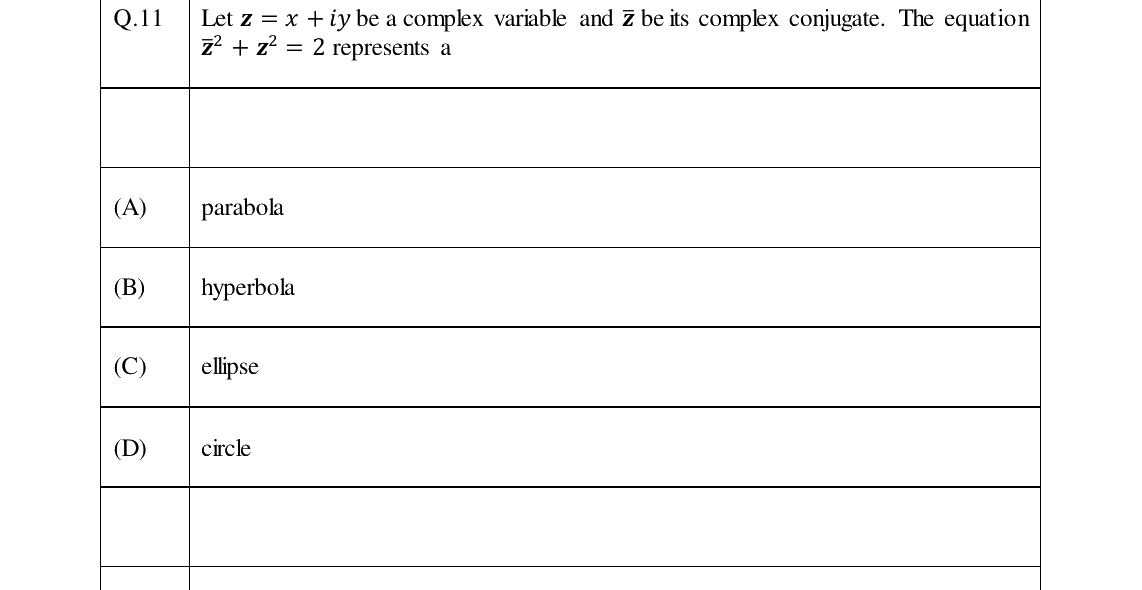 GATE 2024 IN question 11