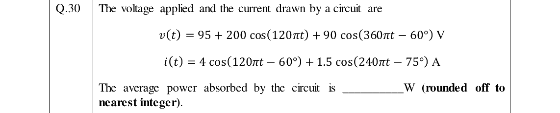GATE 2024 IN question 30