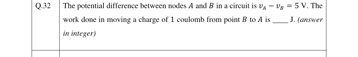 GATE 2026 IN question 32