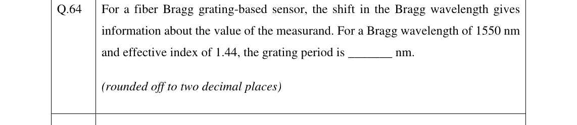 GATE 2026 IN question 64