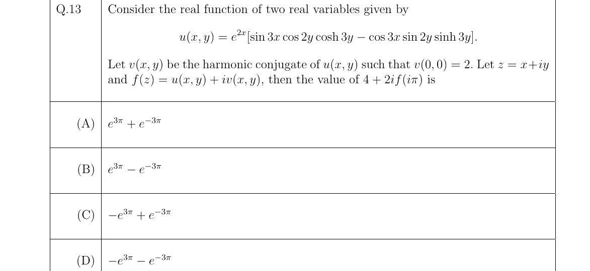 GATE 2022 MA question 13