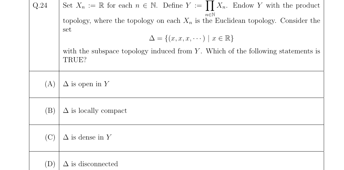 GATE 2022 MA question 24