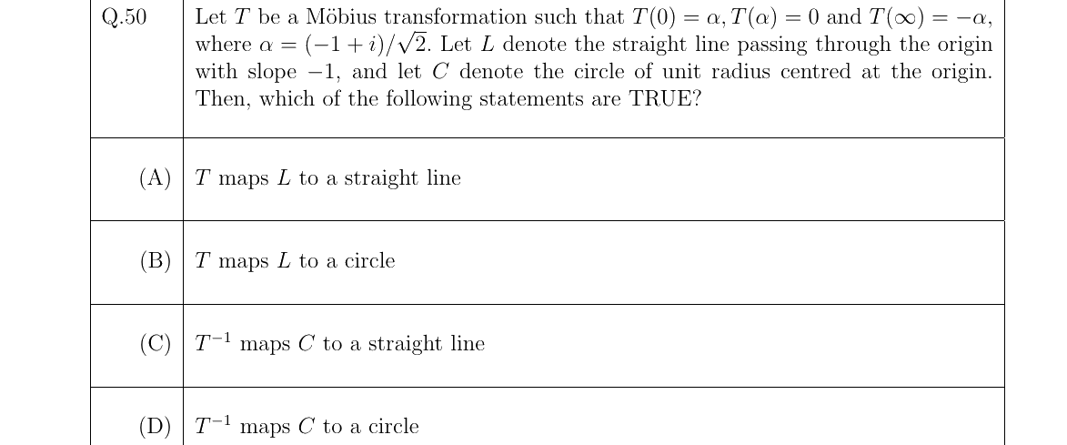 GATE 2022 MA question 50