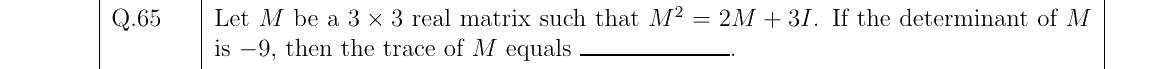 GATE 2022 MA question 65