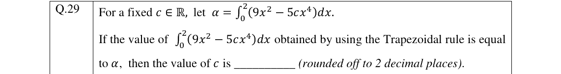 GATE 2023 MA question 29
