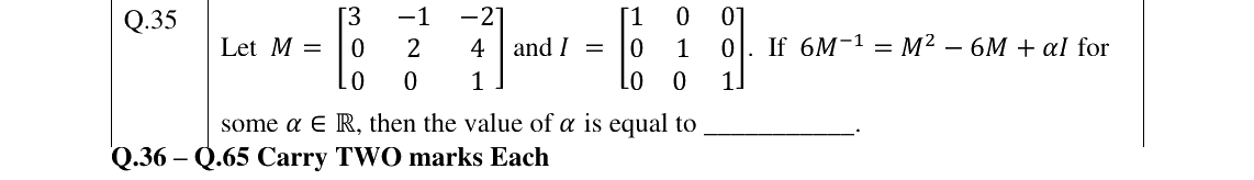 GATE 2023 MA question 35