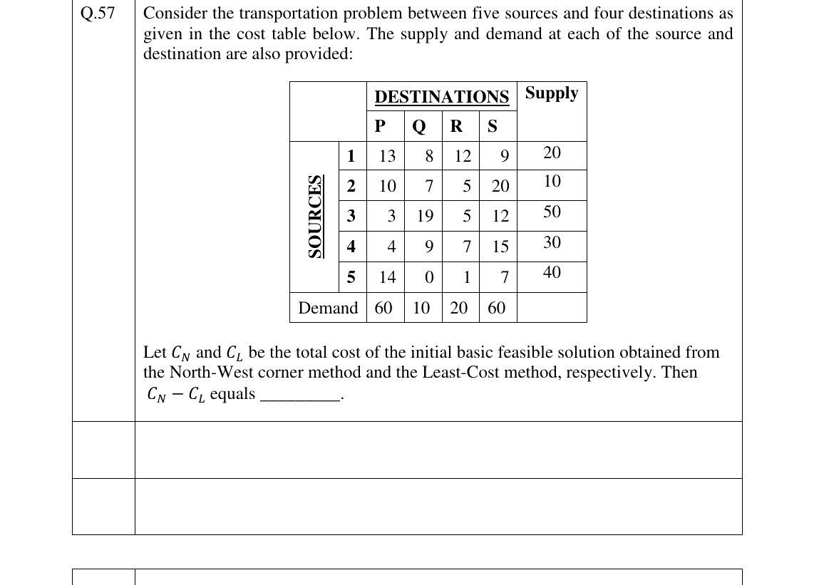 GATE 2023 MA question 57