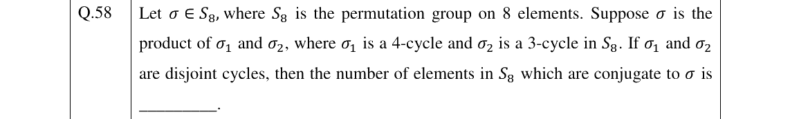 GATE 2023 MA question 58