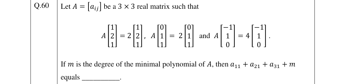 GATE 2023 MA question 60