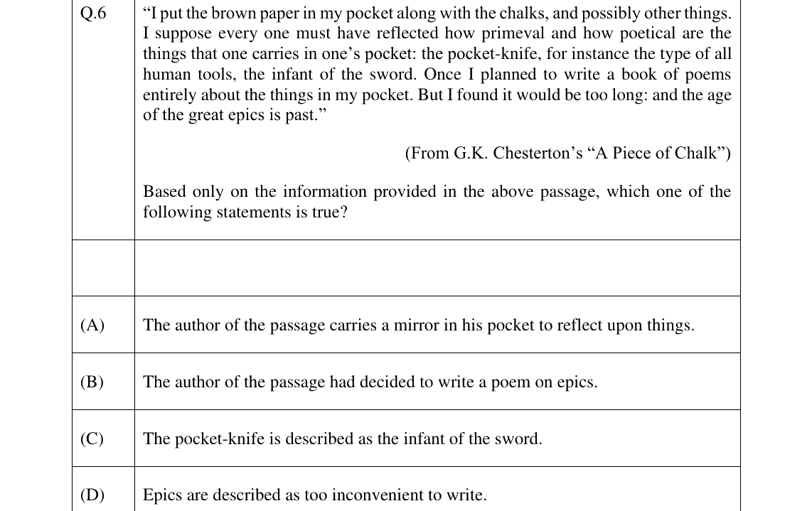 GATE 2025 MA question 6