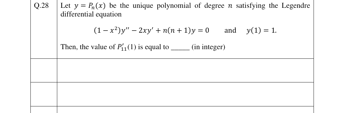 GATE 2025 MA question 28