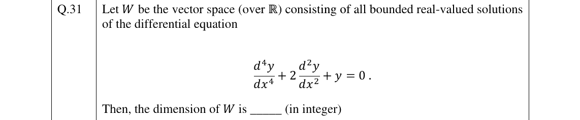 GATE 2025 MA question 31
