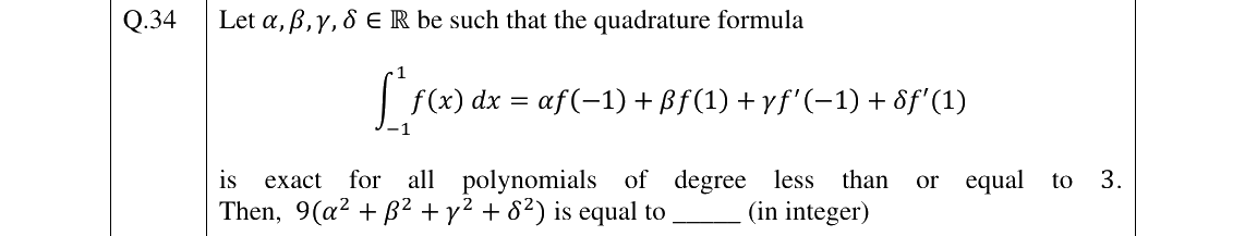 GATE 2025 MA question 34
