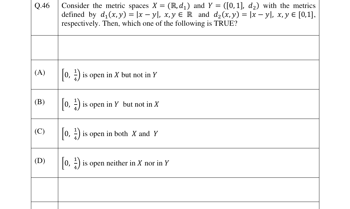 GATE 2025 MA question 46