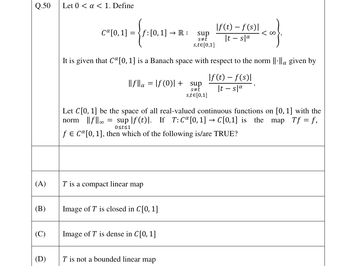 GATE 2025 MA question 50