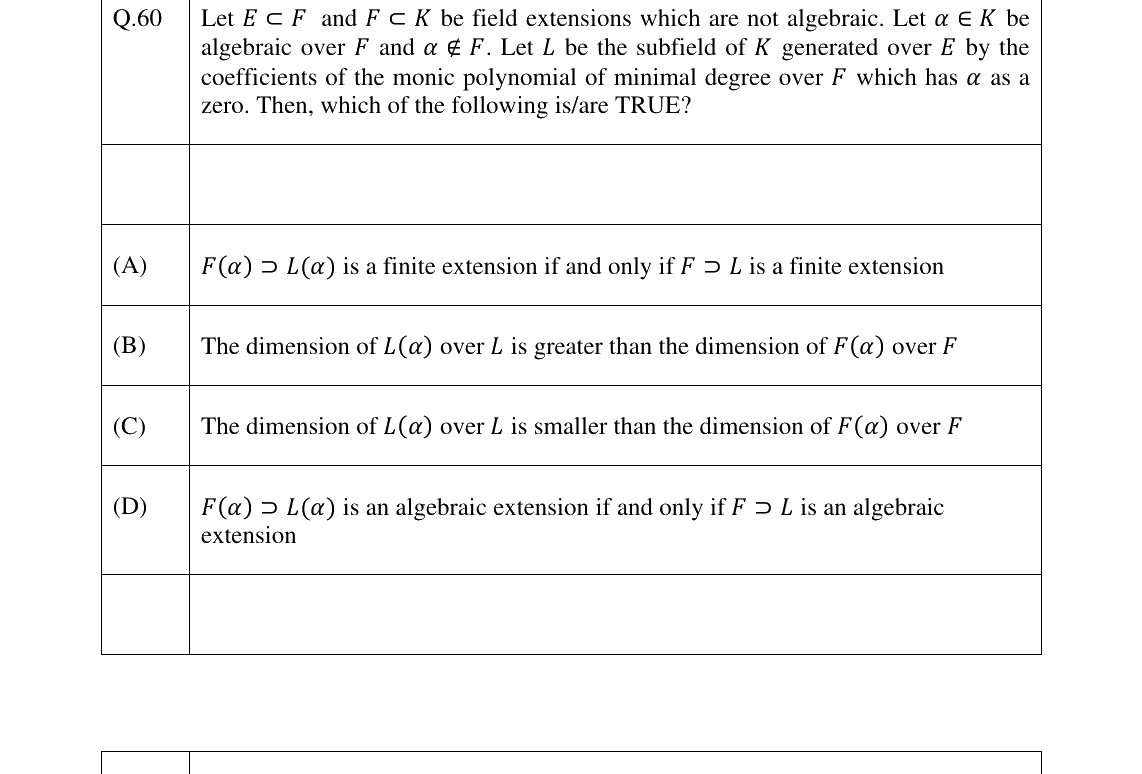GATE 2025 MA question 60