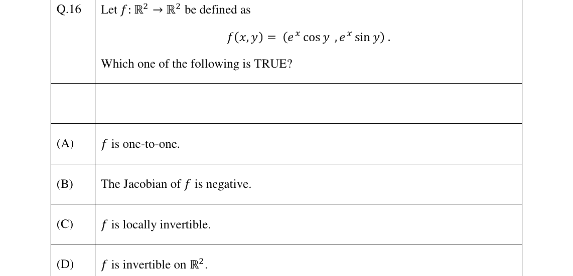 GATE 2026 MA question 16