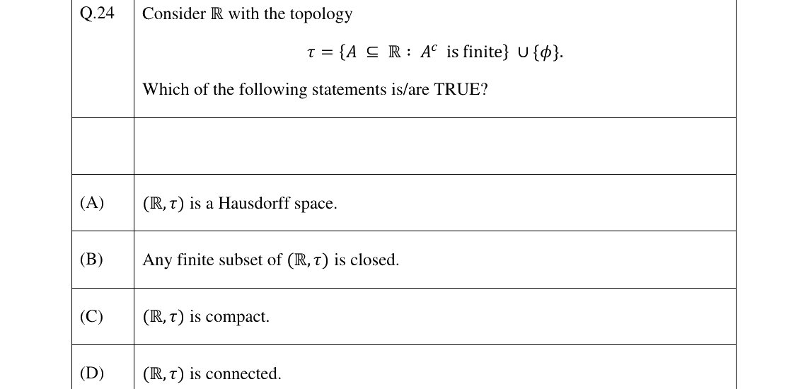 GATE 2026 MA question 24